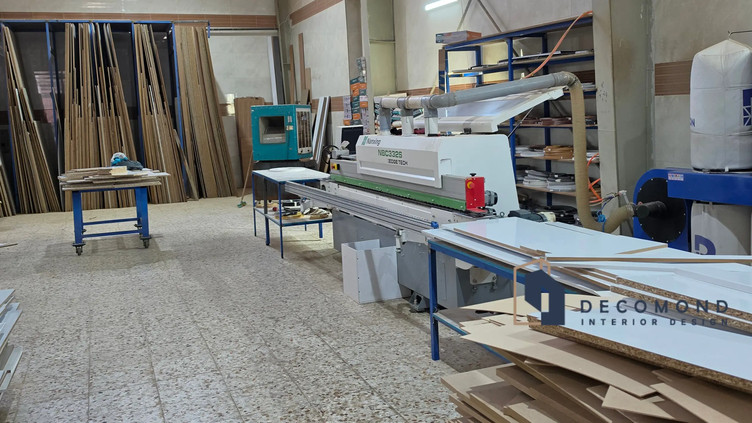 عکس از کارگاه کابینت سازی اصفهان شرکت دکوموند