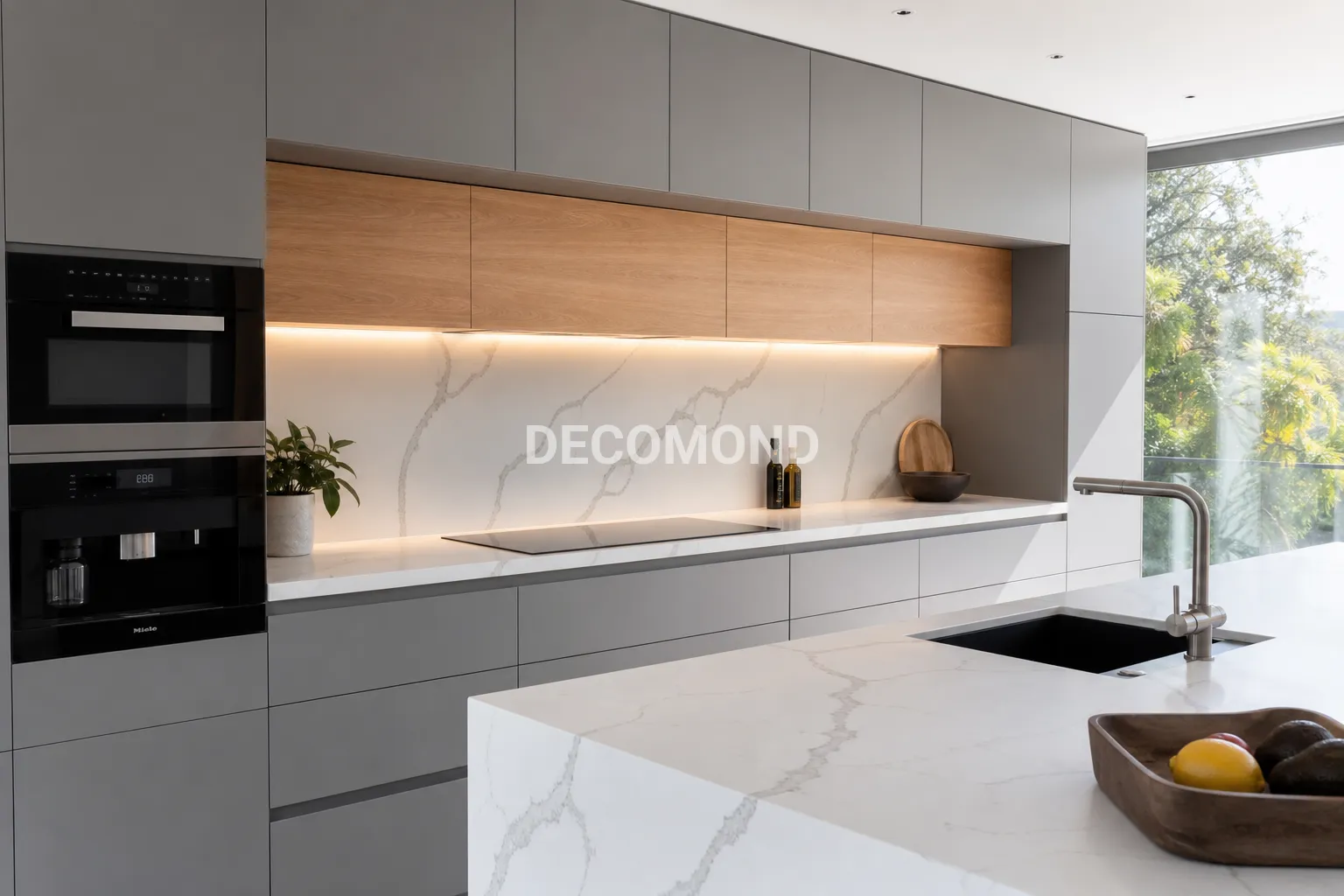 کابینت بدون دستگیره جدید