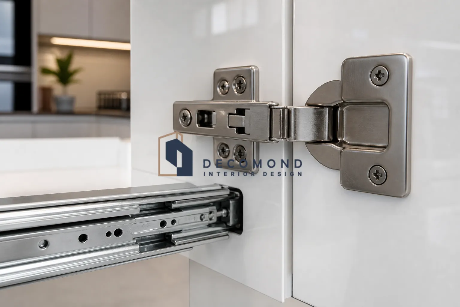 تضمین کیفیت یراق آلات کابینت توسط شرکت دکوموند