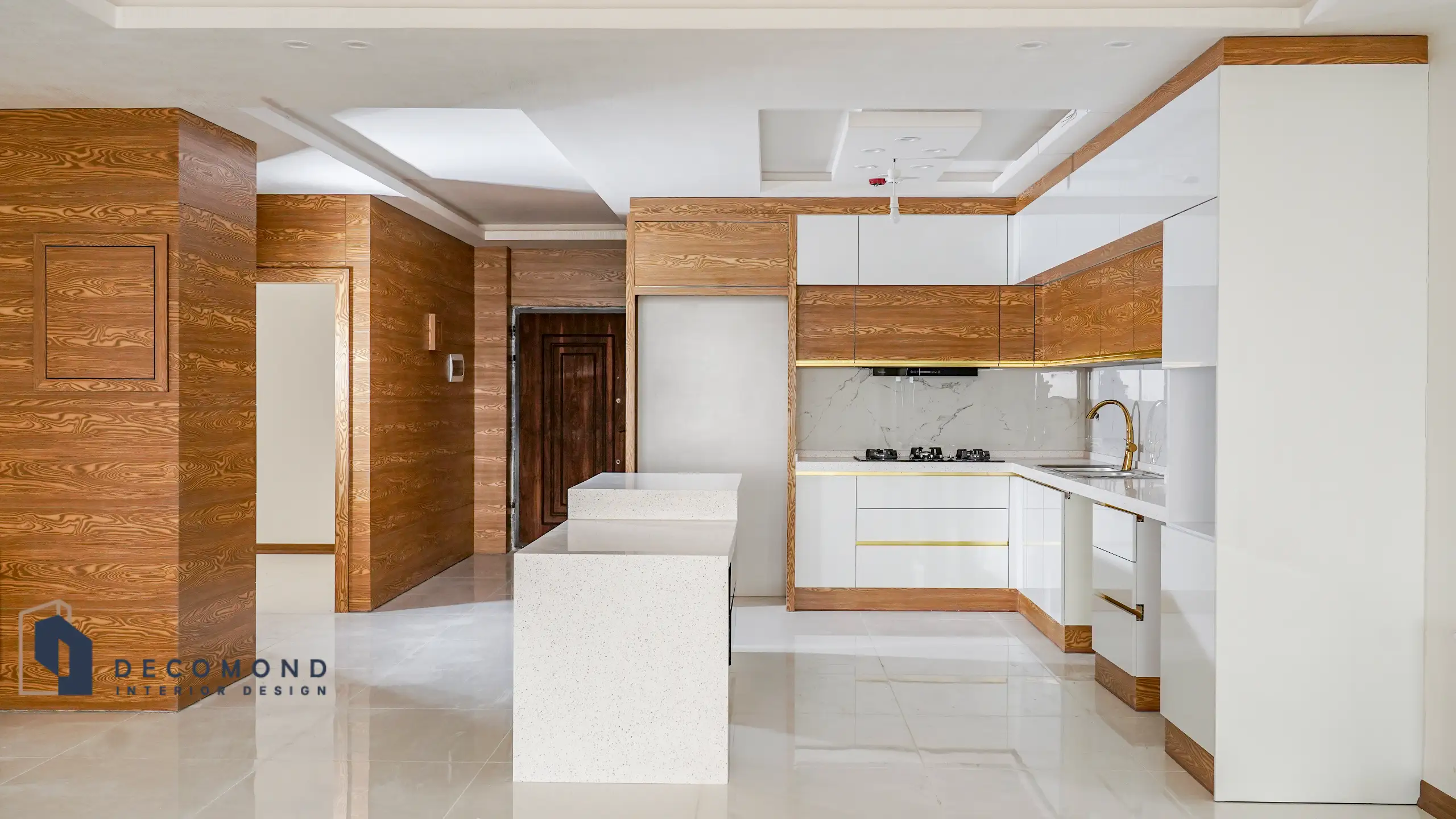 عکس از پروژه کابینت ام دی اف خیابان مشتاق اصفهان
